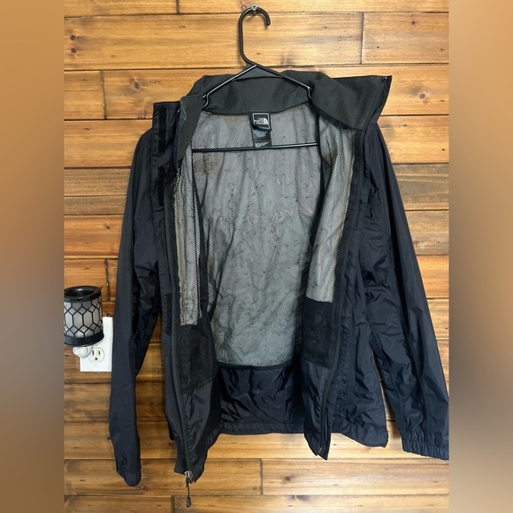 The North Face Hyvent woman’s outdoor Jacket with hoodie size small color black - Picture 6 of 9